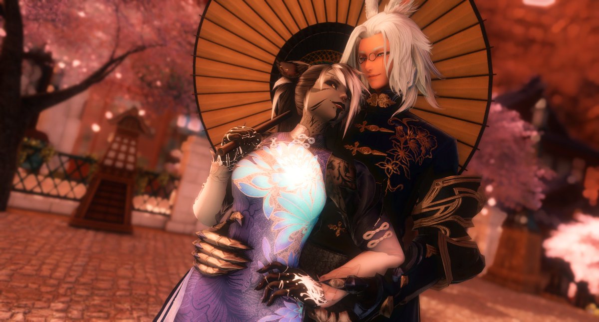 Found this handsome lurker, and wanted to rile him up~  

#kawagoeFFXIV