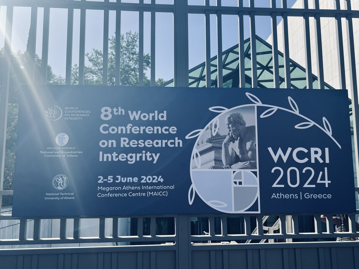 <a href="/ENAIntegrity/">ENAI</a> at the at the World Conference on Research Integrity #WCRI 2024 in a panel this morning discussing ethical use of AI in #education and #research 💚
#academicintegrity #researchintegrity #WCRI #ai #ethics
