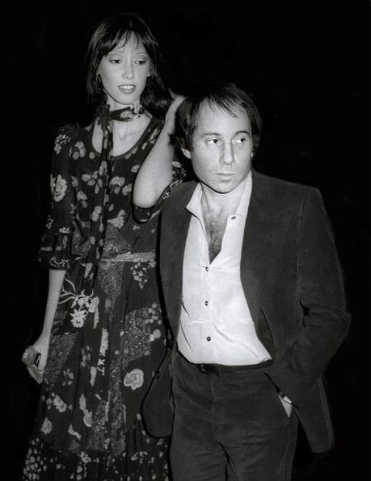 Shelley Duvall dances with her then boyfriend Paul Simon at Studio 54, 1978 © AP Photo