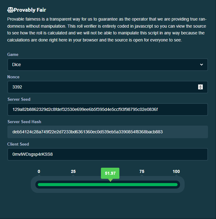 litekingio's tweet photo. Do you know about "Provably Fair"?
You can verify all your bets to ensure the results are always fair. https://t.co/JtY946Uu9z