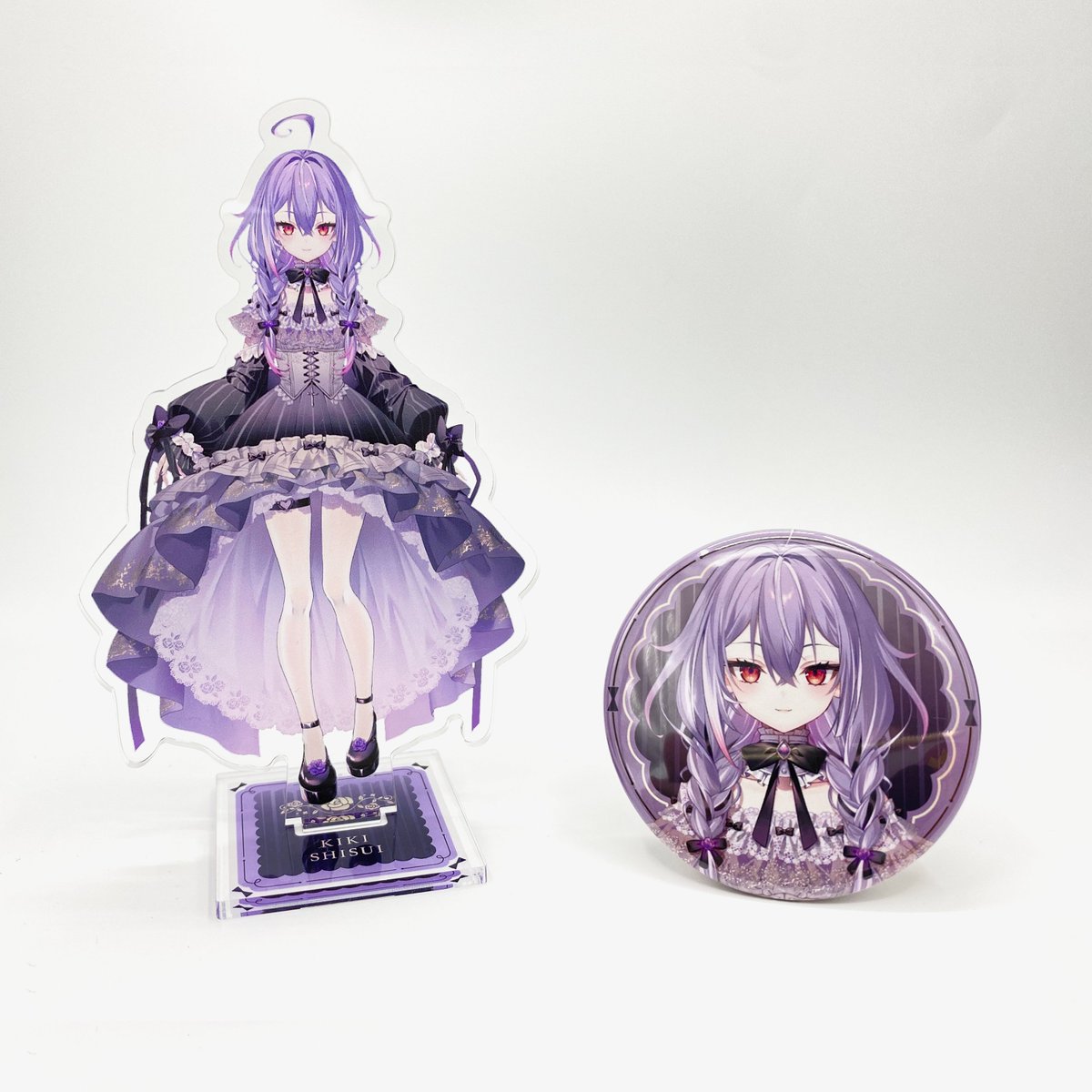 📢 まもなく販売終了❕ ＼ #紫水キキ 第3衣装グッズ発売🧸 ̖