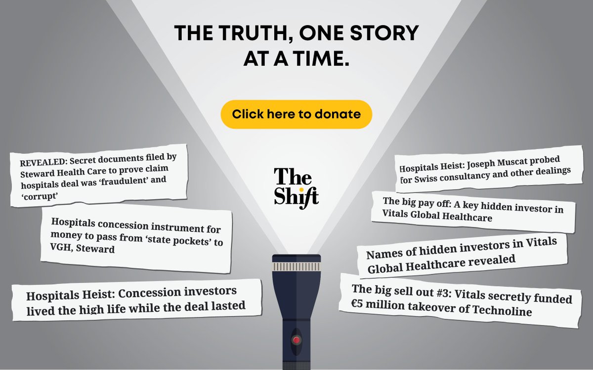 TheShiftNews's tweet photo. As we continue to reveal the findings of the magisterial inquiry on the hospitals' scandal, we're already seeing it being undermined. Help us get to the finish line.
https://t.co/UdsRv6gDT1 https://t.co/kJb2vwkK13