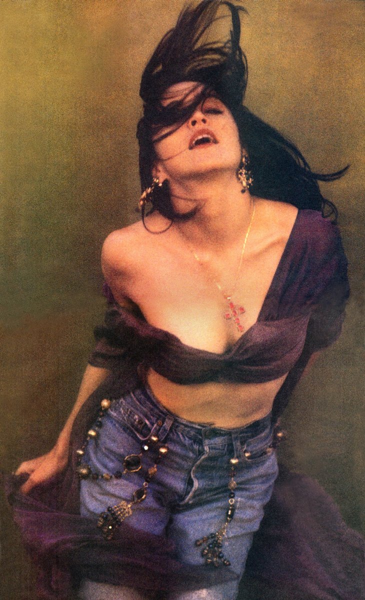 Madonna photographed by Herb Ritts, 1989