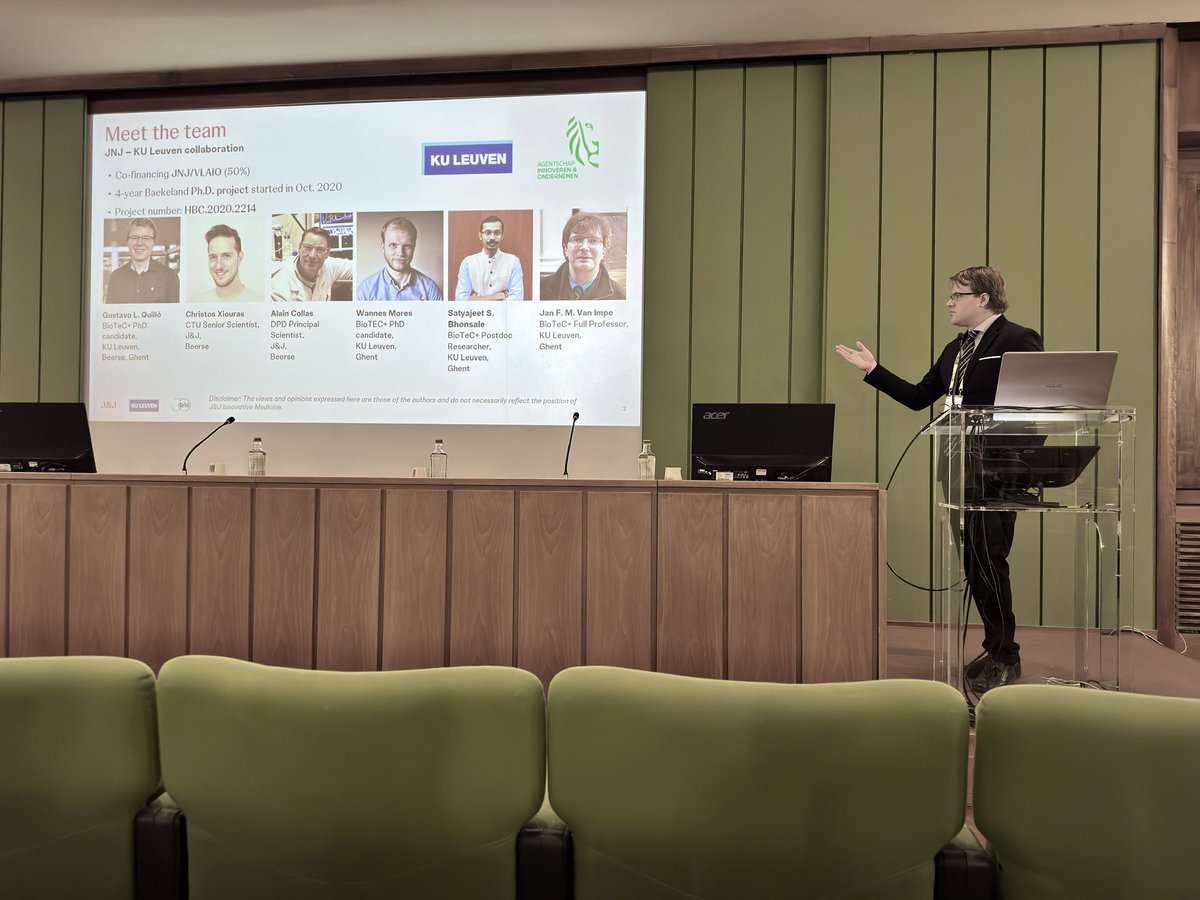 Baekeland grantee Gustavo Lunardon presents a great talk at #ESCAPE34-#PSE2024 in Florence about optimal experiment design for #crystallisation modelling 👏🏼

#EFCE #CAPE
Great collaboration with <a href="/JNJInnovMedBE/">J&J Innovative Medicine Belgium</a>
co-funded by <a href="/VLAIO_be/">VLAIO</a> 🙏🏼

<a href="/KULeuvenBioTeC/">KULeuvenBioTeC+</a> <a href="/KULeuvenGent/">KU Leuven - Gent, Industrieel Ingenieur</a> <a href="/AndriesMark/">Mark Andries</a>