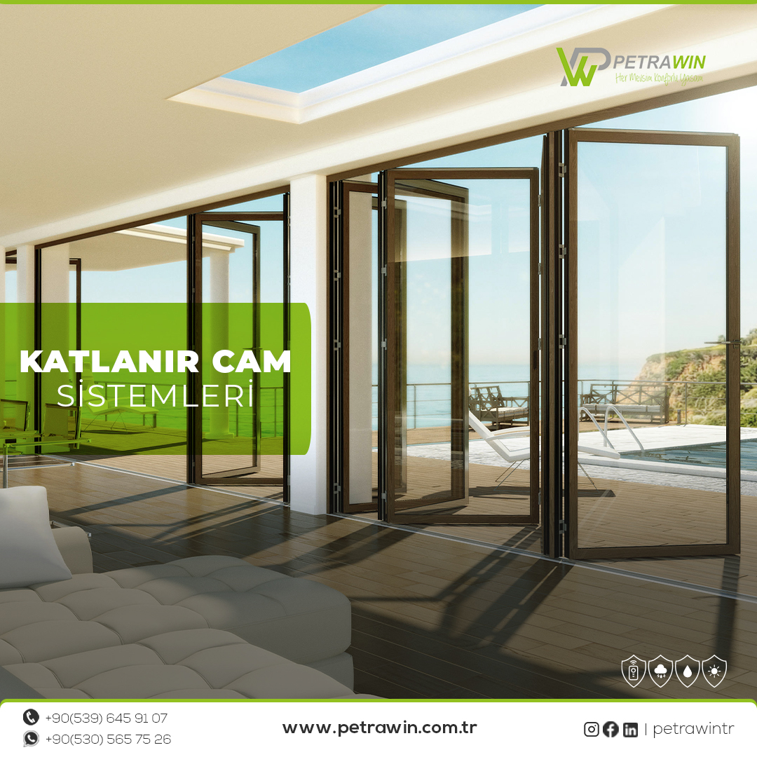 petrawincom's tweet photo. Katlanır Cam Sistemleri, bulunduğu ortamda manzaranızı dilediğiniz gibi görebilecek dilediğinizde fonksiyonları sayesinde havalandırabileceksiniz.

Detaylı Bilgi,Ücretsiz Keşif ve 3 Boyutlu Proje Modellemesi İçin Bizimle İletişime Geçebilirsiniz. https://t.co/hRBroDIxRu