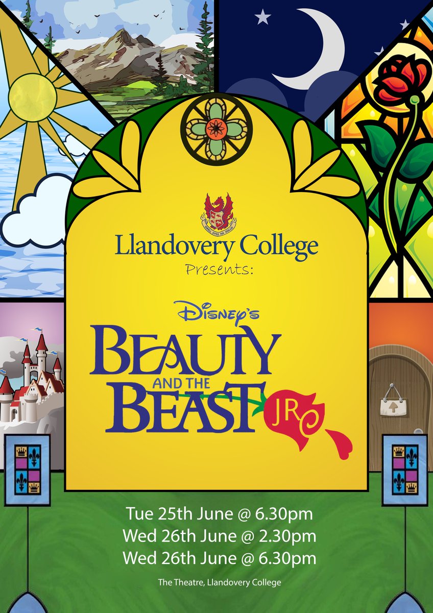 ✨Be our guest and let the magic begin! 
Prepare to be spellbound as our talented young Prep and Middle School stars bring to life a tale as old as time! 
Please call the College shop for tickets on 01550 723 060 (9am – 4.30p.m, Mon – Fri).
We look forward to welcoming you there!