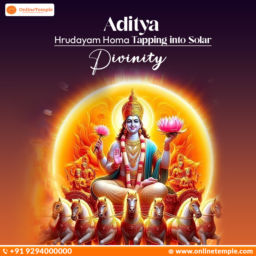 onlinetemple's tweet image. Tap into the power of solar divinity with the Aditya Hrudayam Homa! 🌞✨
Book Your Tickets On: onlinetemple.com
#adityahrudayam #solardivinity #spiritualawakening #homaritual #DivineEnergy #spiritualjourney #SacredRituals #VedicTraditions #innerpeace #DivineBlessings