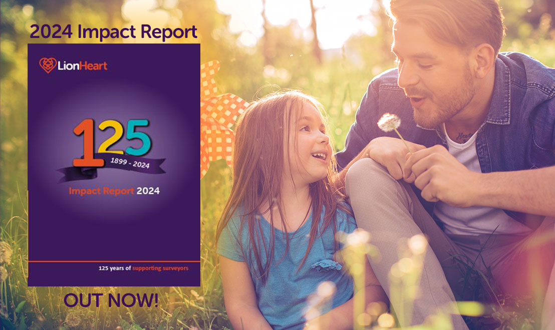 LionHeartRICS's tweet photo. In our 125th anniversary year, we're prouder than ever to publish our latest Impact Report, showing the difference we continue to make to surveyors and a continuing rise in demand for our support. 
Read the report in full: https://t.co/2ju1qUcVUb https://t.co/qVUCvfFZI0