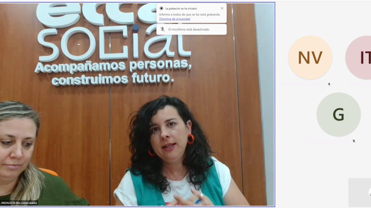 ✅ El pasado martes, 28 de mayo, celebramos la cuarta charla de #EnfoqueSocial, donde  Marta Pardo Garavito, Trabajadora Social y Elisa López Naranjo, Técnica de proyectos de la entidad
<a href="/eccasocial/">Fundación ECCA Social</a> nos habló sobre el proyecto #Espacio comunitario de respuesta familiar: AncáECCA