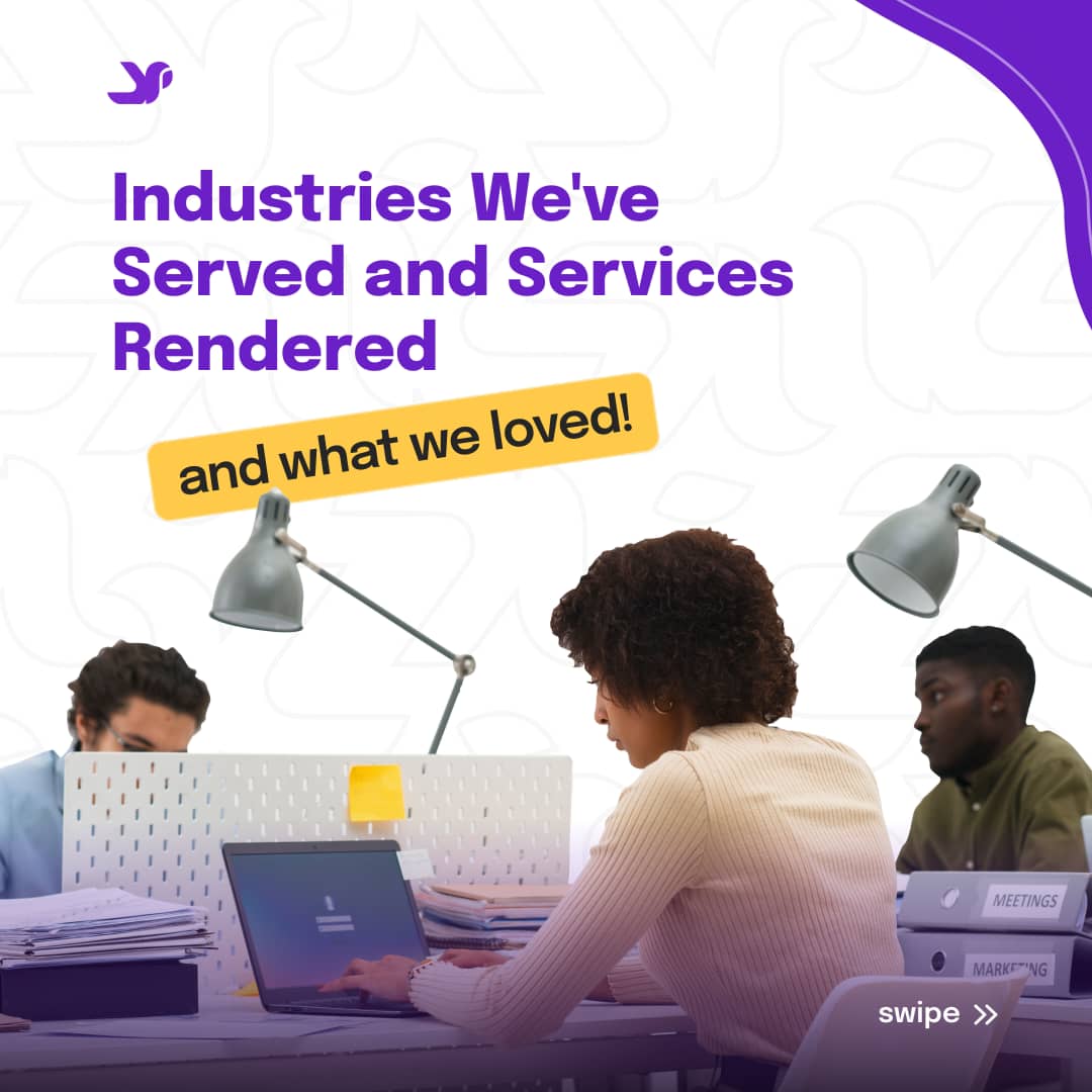 PlugLinkNG's tweet photo. Is your industry listed above? Yes? We've got you covered.
If not, don't worry! Our team is equipped to handle a wide range of industries and tailor our services to suit your unique needs.
#PlugLinkNGServices #PlugLinKNG #MarketingAgency https://t.co/hkqOjy8gH6