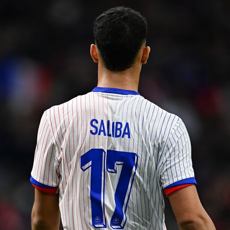 2024 UEFA フランス代表 17番 SALIBA ホームユニフォーム france-nike-home-stadium-shirt