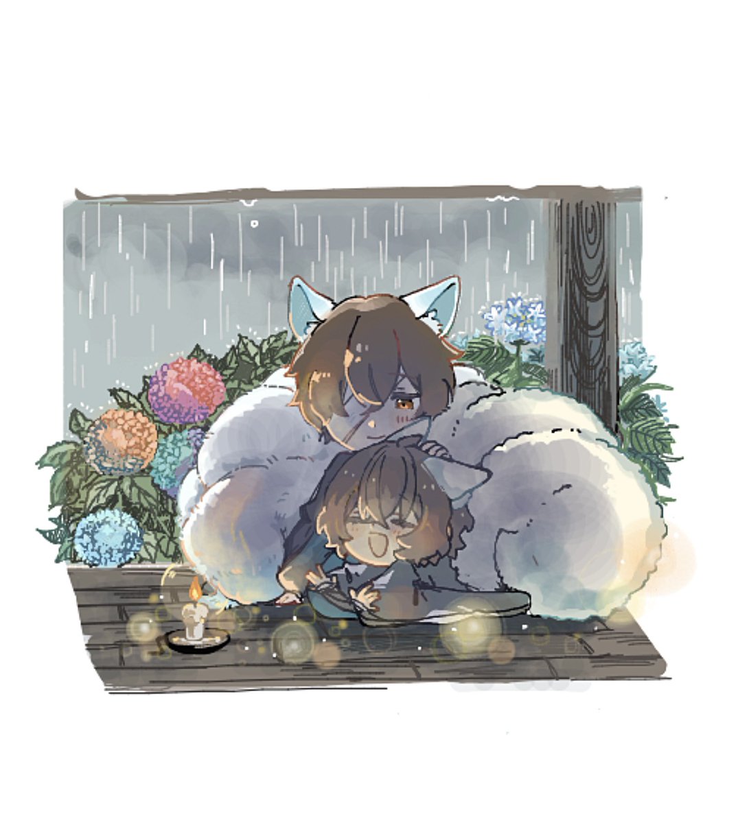 hiyokotori810's tweet photo. 昨日はあたらよちゃんと合作してきた🥰
楽しかった、またやろうね~‼︎ https://t.co/arErhidWzX