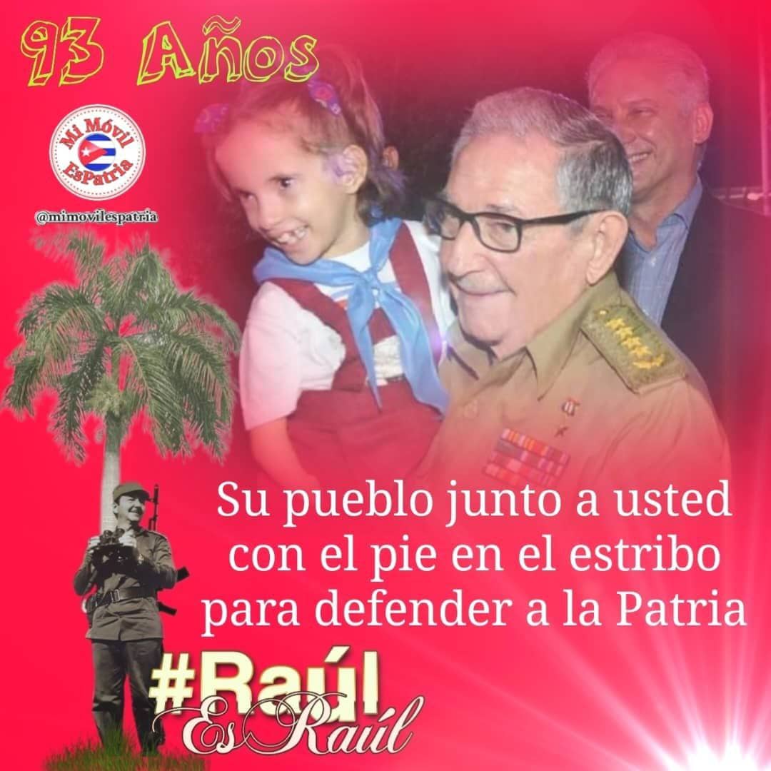 Eterno mambí, guerrillero de los que siempre están con el caballo ensillado y el fusil de almohada para defender la Revolución .Felicidades!!!!!!
#Raúl