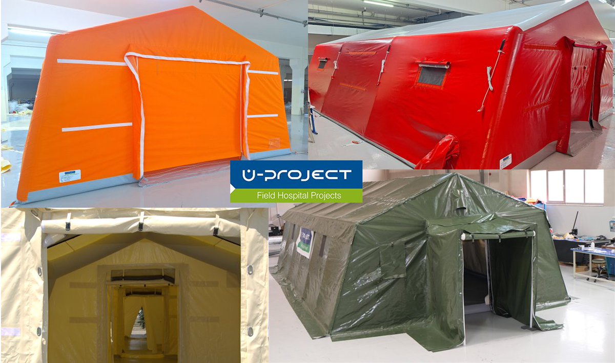 uprojectfield's tweet photo. *Inflatable Emergency Tents &amp; Multi Purpose tents can be used as a temporary structure for disaster response, rapid deployment for emergency preparedness and first aid treatments.

#inflatabletent #tent #fieldhospital #emergency #news  #mobilehospital

https://t.co/Fi7F4R8P0O https://t.co/eAeFD61V6x