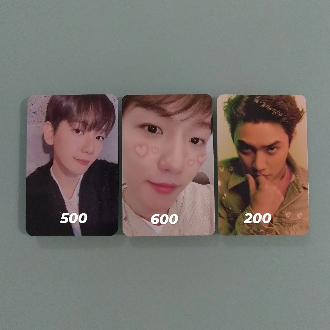 strawbaekhyunee's tweet photo. wts lfb exo ph

onhand and ready to ship
PAYO 

mop: gcash 
mod: ggx/jnt

Please help rt

t baekhyun exist mumo pob Bambi VC event pob kyungsoo trading card https://t.co/P8alG1QgDJ
