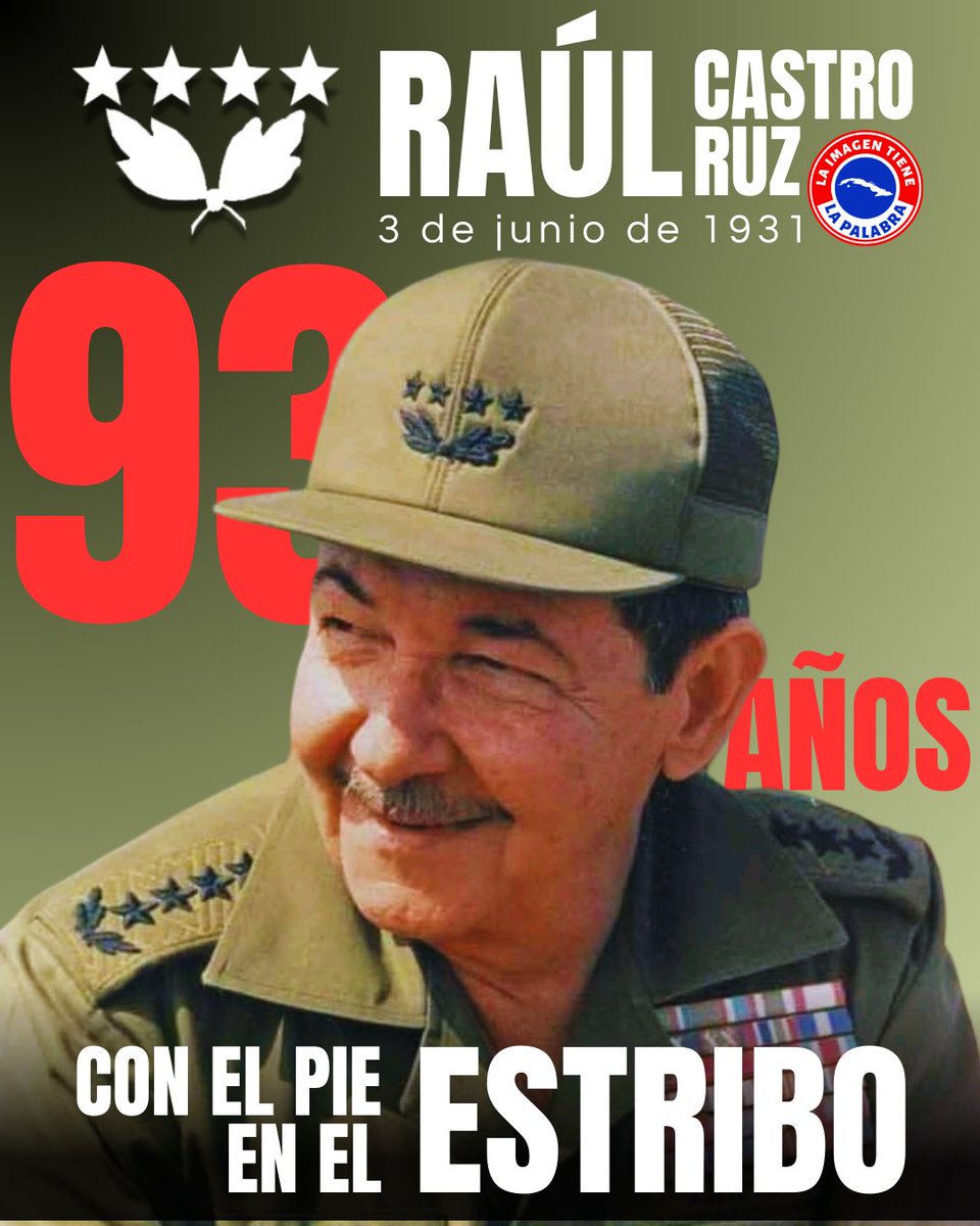 #Raúl en su larga y exitosa vida política y personal, nunca soñó llegar a ser Comandante, Ministro, General de Ejército, Primer Secretario del PCC y Presidente de los Consejos de Estado y de Ministros,pero la vida lo llevó a esas responsabilidades que asumió con singular acierto.