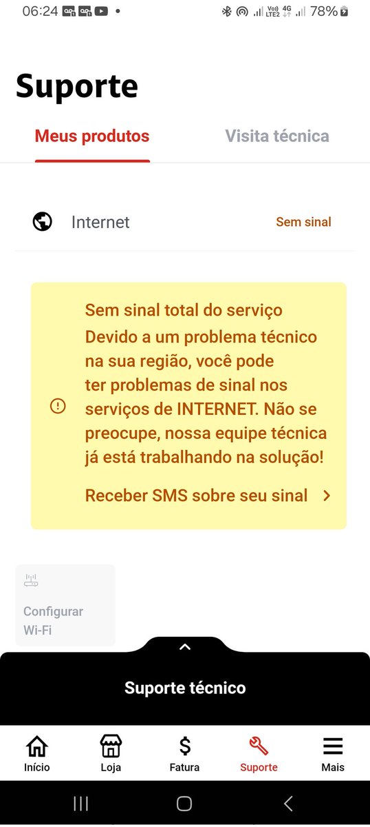 VenancioAudio's tweet photo. Não contratem o péssimo serviço de Internet da @ClaroBrasil, as falhas são frequentes, são dias consecutivos sem conexão. https://t.co/LHfZDJYWBI