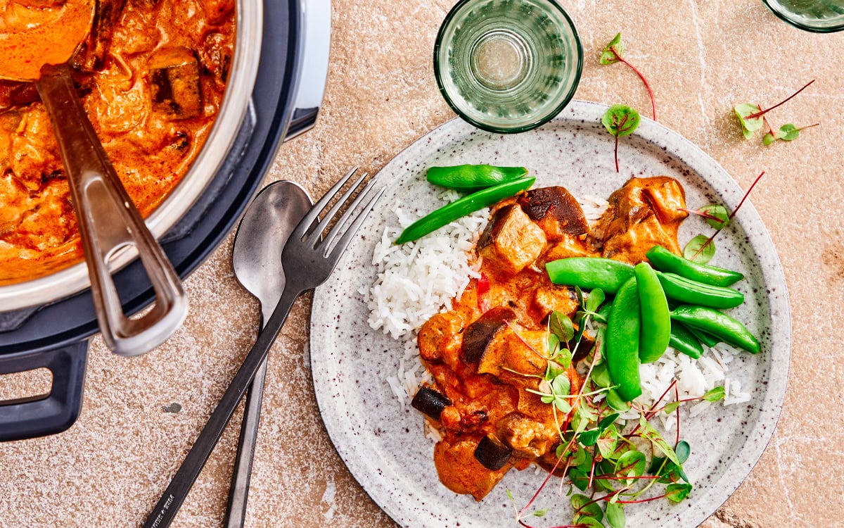 IntegralRedes's tweet image. Curry de berenjenas con olla multifunción dlvr.it/T7mByz