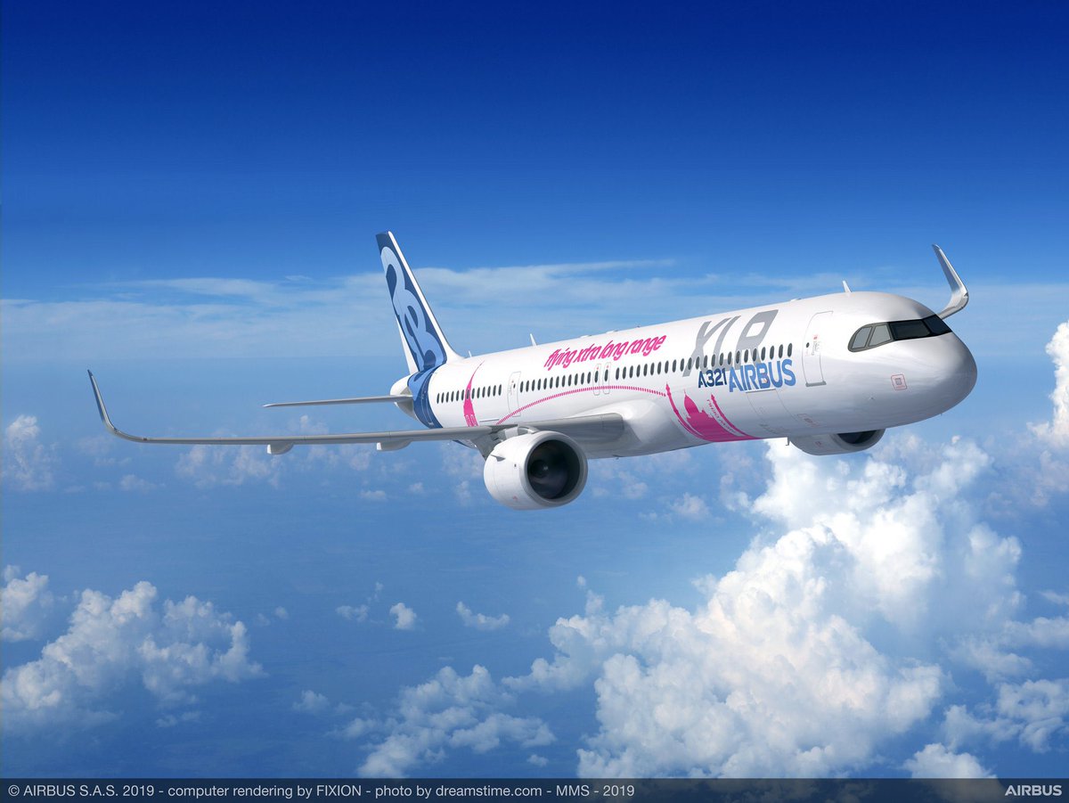 Auhaviation1's tweet photo. الإتحاد للطيران ملتزمة بطلبية طائراتها طراز الإيرباص A321LR والبالغ عددها #26 طائرة نظراً للإمكانيات التي قد تقدمها هذه الطائرة لعملياتها، ونخطط لإضافة #30 إلى #40 طائرة من هذا الطراز لأسطول الإتحاد للطيران. https://t.co/lLu1bZzqjJ