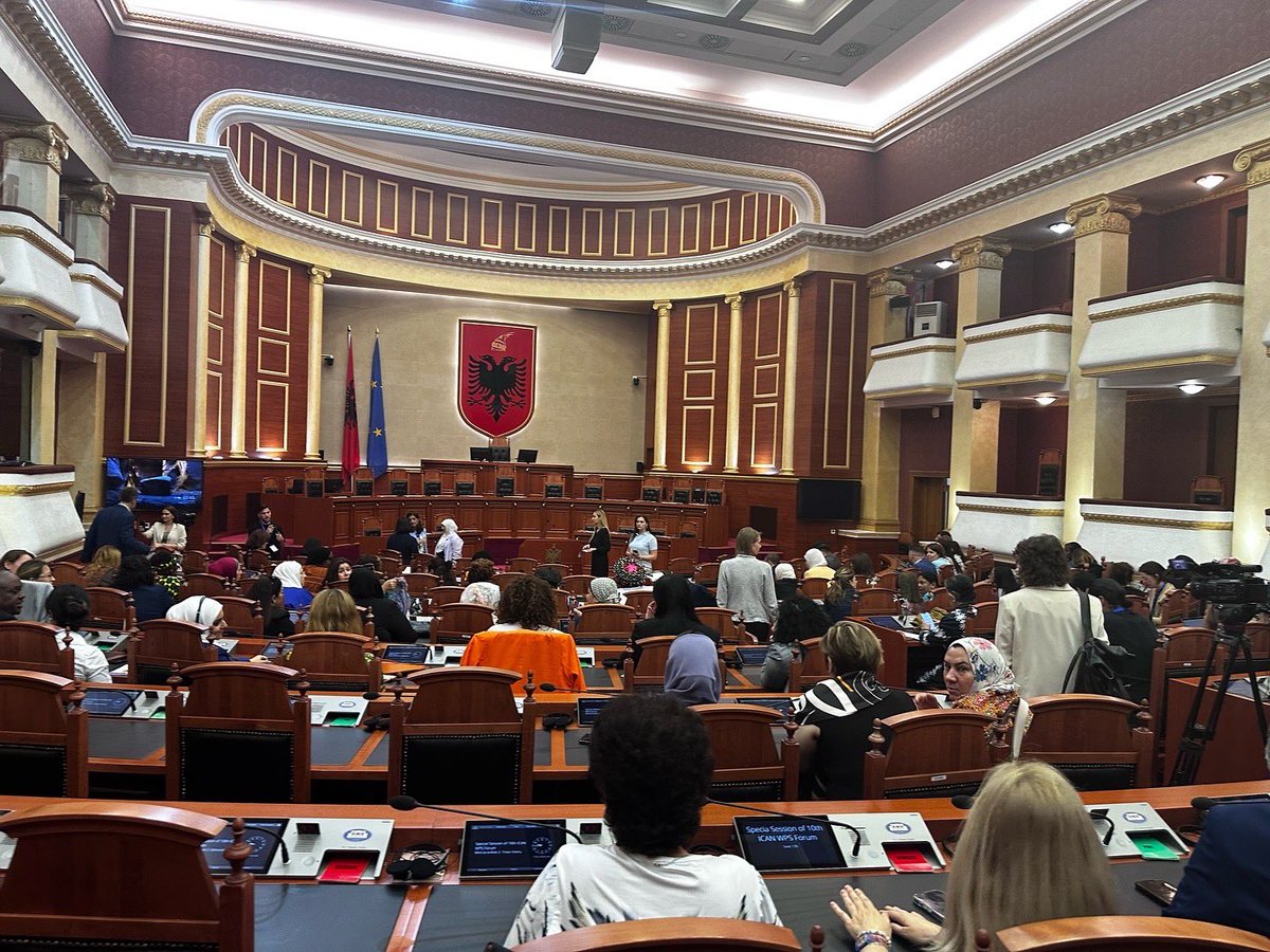 Today day 2, at the 10th ICAN Women, Peace, and Security Forum, with peacebuilders from 47 countries.