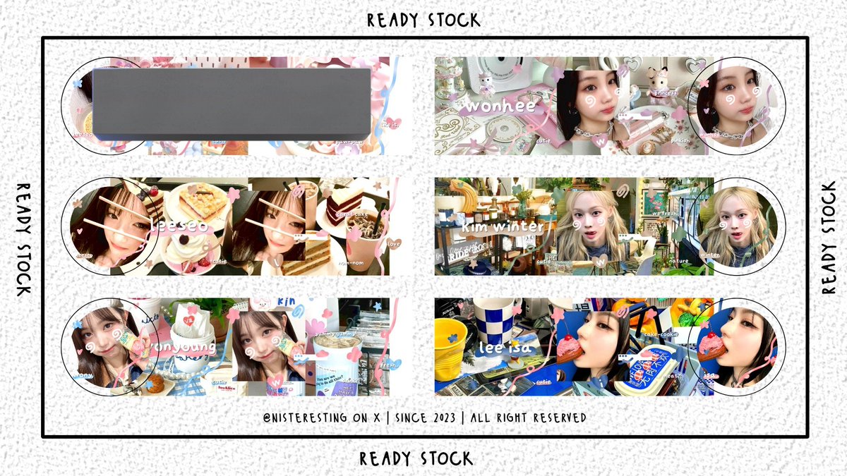 Any interactions are appreciated!!

Halo semuanya, aku mau clearance sale layout dibawah ini jadi 5k ajaa sudah free retext dan dapet ava png! Yuk dijemput layout-layout lucu iniii🤍

#zonauang