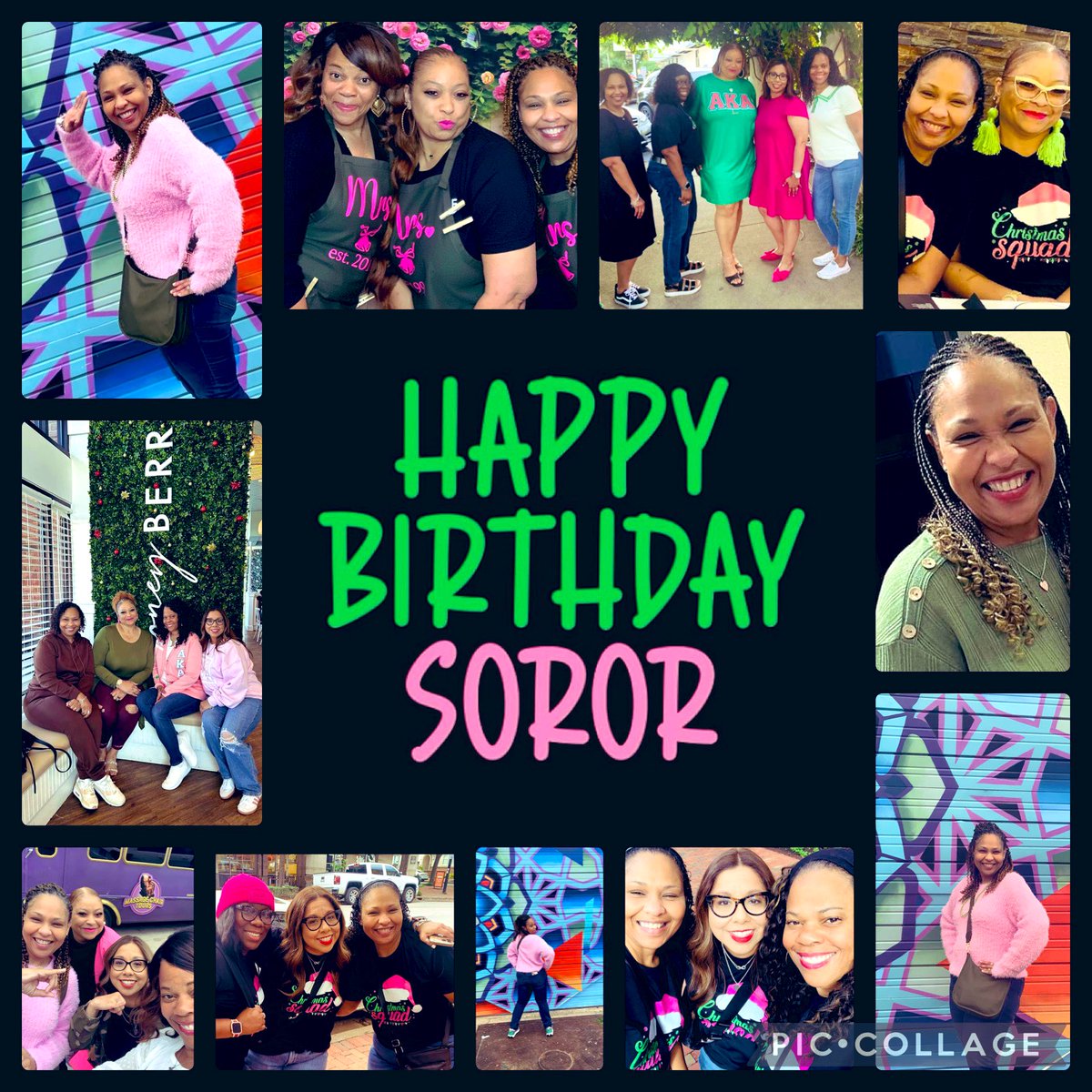 MrsFloyd0419's tweet photo. Happy Birthday @tfw1908!!! May your day be filled with love, joy, happiness, and blessings. Love you 💕💚💕💚💕💚 https://t.co/DRoRVQJcsF