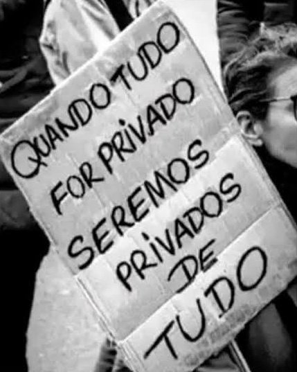 Nem nas praias os pobres poderão ir.