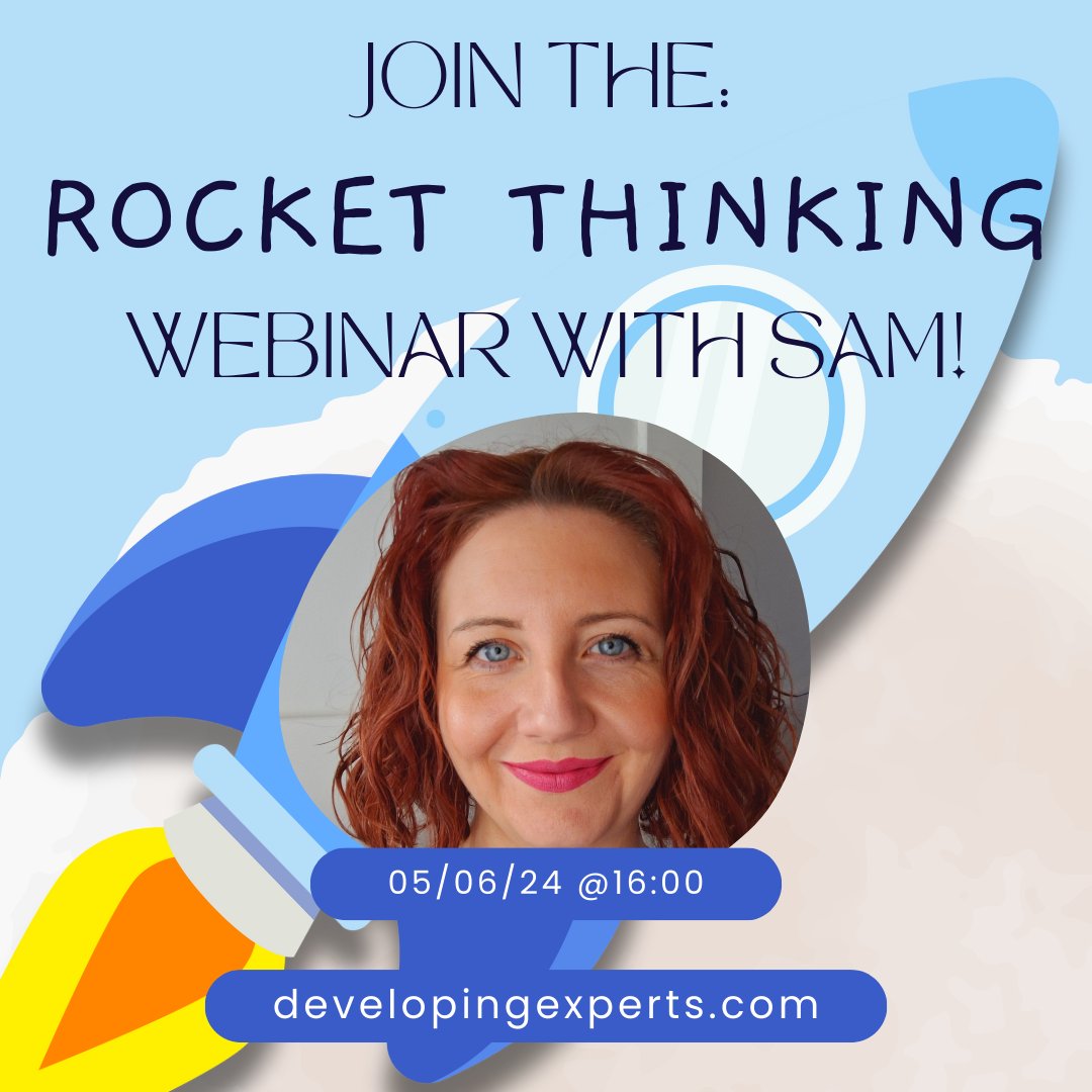 DevelopExperts's tweet image. Our KS3 Rocket Thinking has landed! 🚀
Join Sam from 4pm this Wednesday to find out more! 🌟
Tickets are available through our website or in the comments 👇
—-
#science #education #ks3science