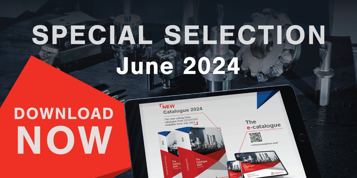 Ceratizit_Tools's tweet photo. 📢 OUT NOW 📢
Special Selection June 2024 is available to view and download NOW! ⚙️
Download now by following the link 👉https://t.co/R80aPPvbSJ
#OutNow #SpecialSelection #Tooling #CuttingTools #CNCmachine #CNCmachining #Manufacturing #Engineering https://t.co/nR9YAhB4sl