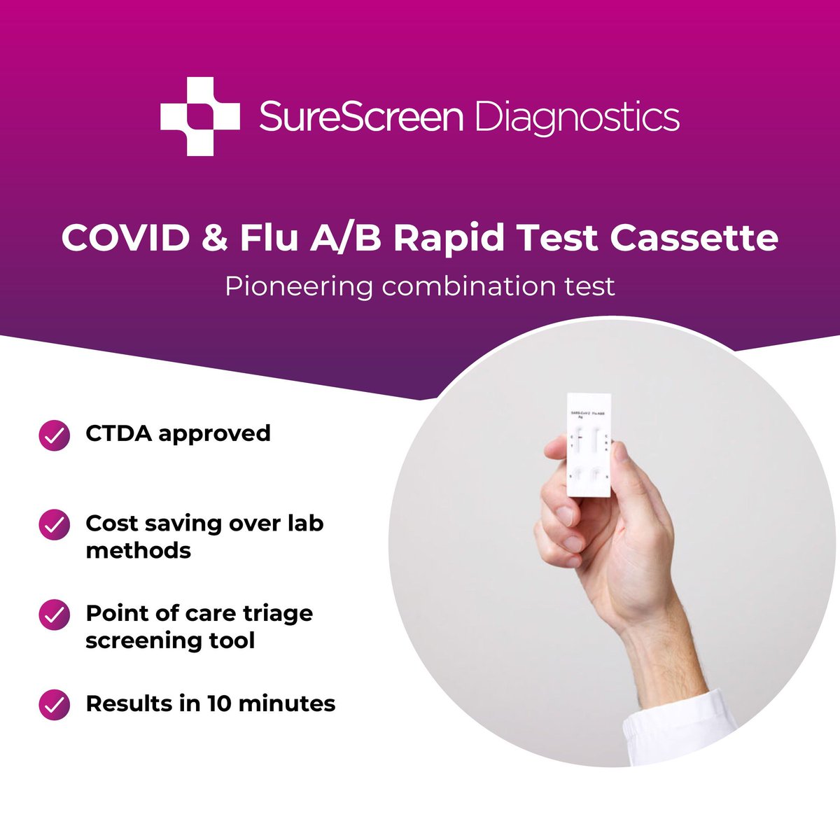 SureScreen Diagnostics tweet media