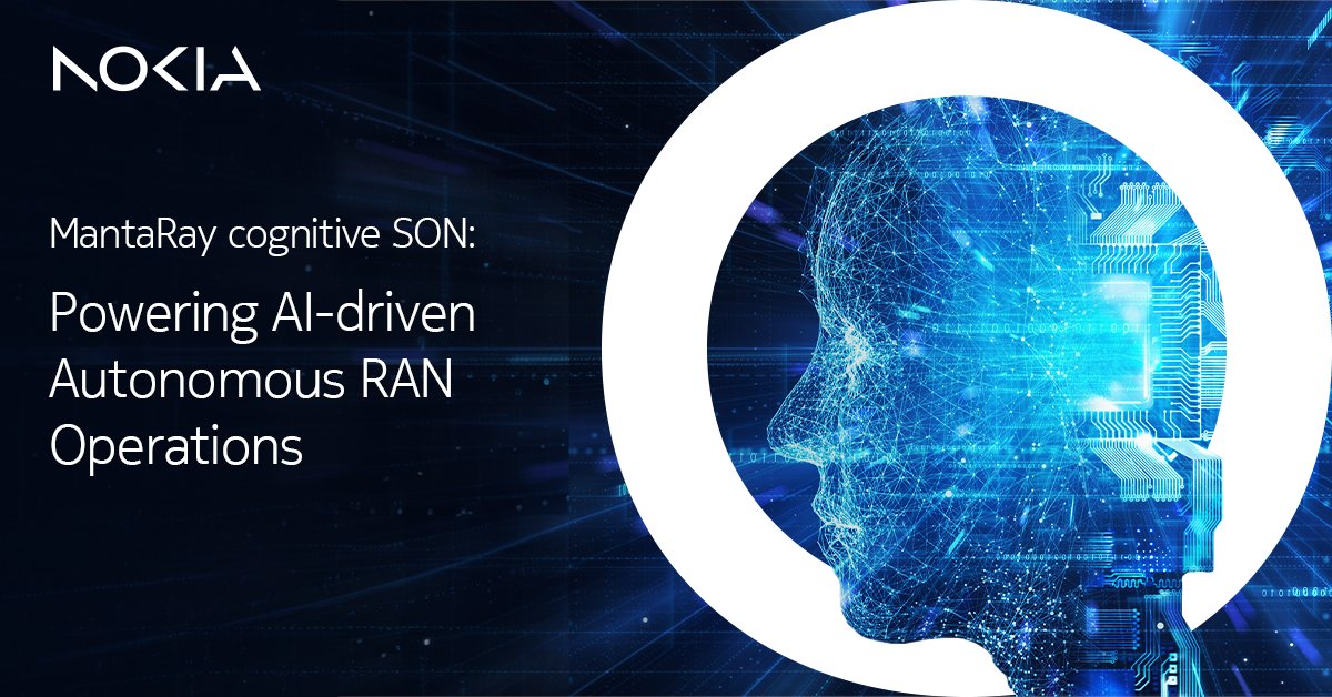 It takes days manually, it takes hours with traditional SON but just minutes with MantaRay Cognitive SON. This is the power of #ArtificialIntelligence for radio network optimization. Read more ➡ nokia.ly/4bOA4QQ