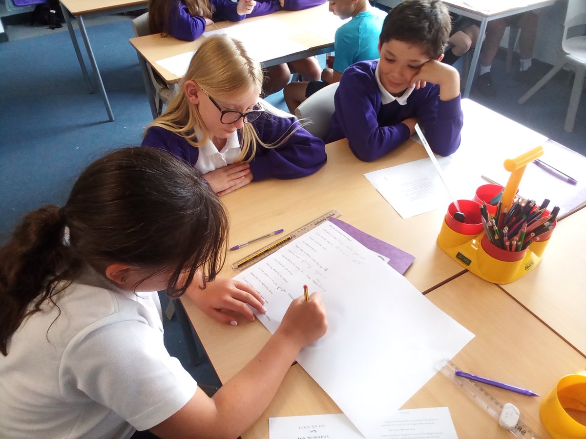 GCP_Y5and6's tweet image. Today in Literacy, Year 6 participated collaboratively to share their thoughts and ideas about about the meaning of phrases and sayings from one of the stories from The Chronicles of Harris Burdick @PrimaryGreat #gcpliteracy