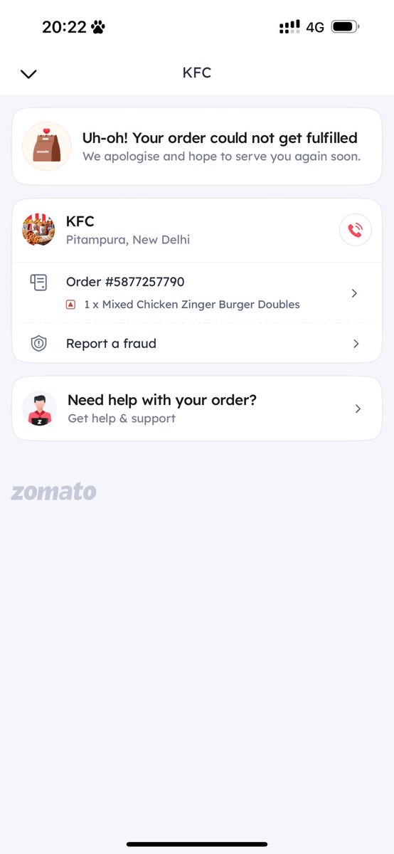 sehgalnitika's tweet photo. @zomatocare https://t.co/9EF8UaCPmA