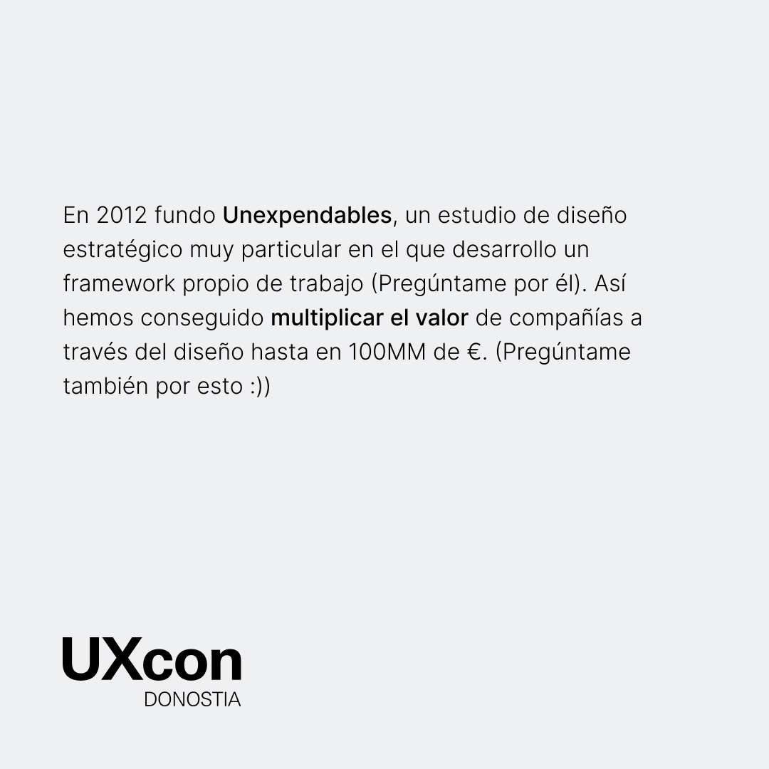 UXcon Donostia - Jornada de Experiencia de usuario tweet media