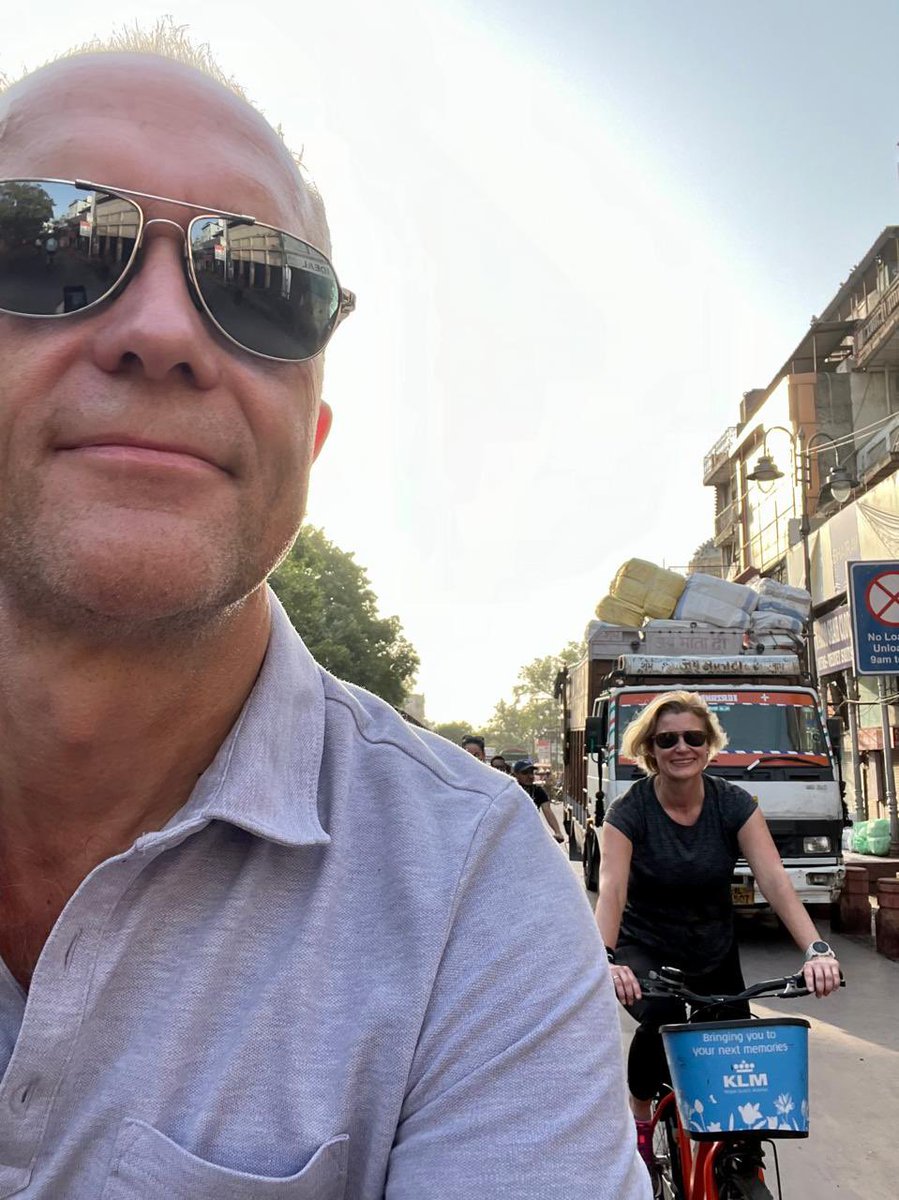 Ambassador May-Elin Stener (@norwayambindia) on Twitter photo Espen and I, together with colleagues <a href="/norwayinindia/">NorwayinIndia</a> join this year's #WorldBicycleDay with a round of #OldDelhi on a bike!
Hot weather certainly not dampening our spirits, as we join efforts to raise awareness about the #environment
<a href="/UNDP_India/">UNDP India</a> <a href="/ShombiSharp/">Shombi Sharp</a> <a href="/incredibleindia/">Incredible!ndia</a> Espen and I, together with colleagues <a href="/norwayinindia/">NorwayinIndia</a> join this year's #WorldBicycleDay with a round of #OldDelhi on a bike!
Hot weather certainly not dampening our spirits, as we join efforts to raise awareness about the #environment
<a href="/UNDP_India/">UNDP India</a> <a href="/ShombiSharp/">Shombi Sharp</a> <a href="/incredibleindia/">Incredible!ndia</a>