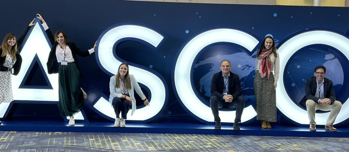 Dias de trabajo intenso junto con el mejor equipo de buenas personas … #ASCO24