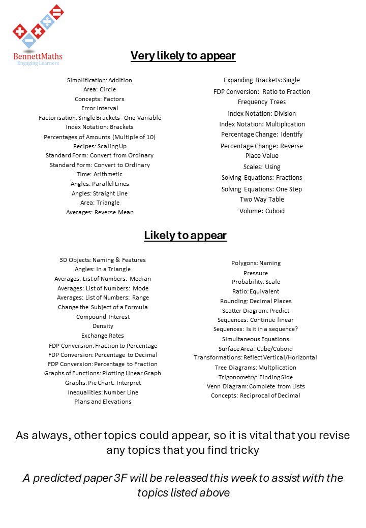 Best guess at what might appear on paper 3 attached!