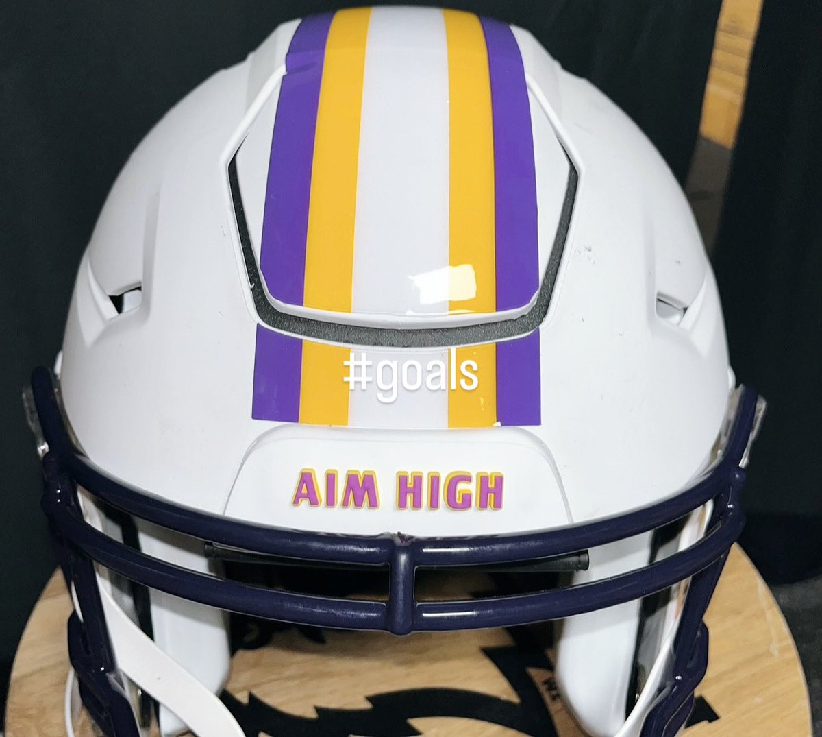 CoachWilder353's tweet photo. Team workouts start today @TNTechFootball The goal is on the front of the helmet🦅 #WingsUp #AimHigh https://t.co/n1XHn0UdnN