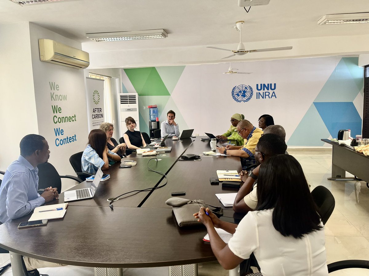 UNUINRA's tweet photo. #Weknow #WeConnect #WeContest
Ongoing meeting with Erasmus Exchange Program team from @UniUtrecht & @UnivofGh faculty, on partnership & collaborations in the area of #justtransitions and bringing forward, new narratives & inclusivity in Africaโs Natural resource management. https://t.co/ZrsA7XObLY