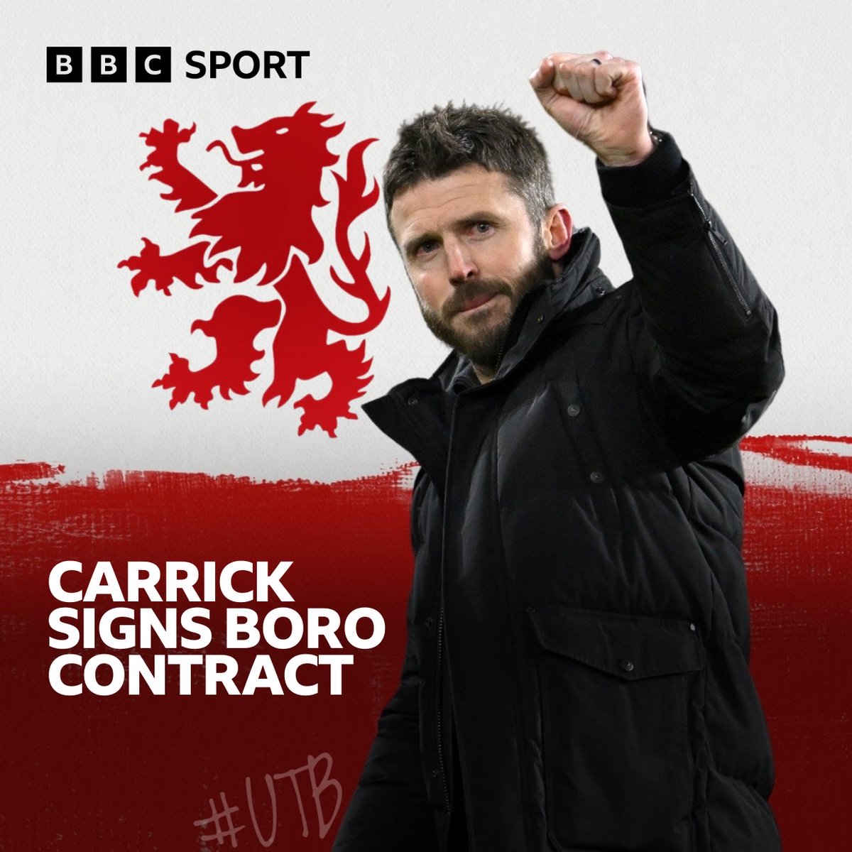 BBCTeesSport's tweet image. BREAKING 🚨 Michael Carrick has signed a new three-year contract with Middlesbrough ✍️

#Boro | #UTB | #BBCFootball