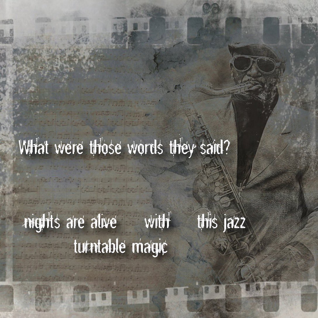 dajc_thoughts's tweet photo. โWhat were those words they said?โ
NEW RELEASE
limited edition poem | handcrafted book journal
JAZZ IN PASTEL
by: Roman Newell
https://t.co/tAjLnLvKKj
#newrelease #poetry #romannewell #jazzinpastel #bookrec #turntablemagic #music #handcrafted #journal #jazz #bluenotes https://t.co/5iw3mdT7pT