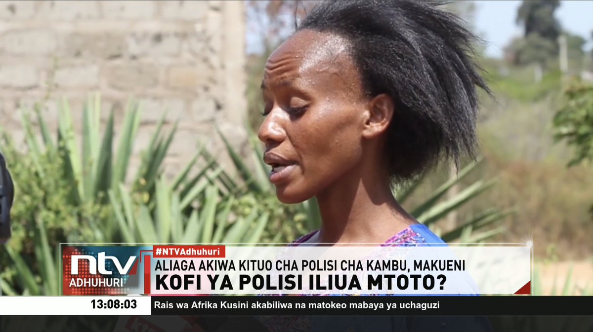 Mtoto wa mwaka mmoja unusu afariki katika kituo cha polisi "baada ya kupigwa na polisi" Makueni

ow.ly/U1A450S6Cby