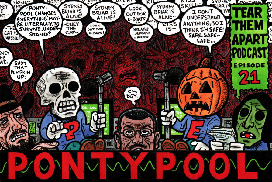 The boys are back again, again with a deep dive into 2008's Canadian maybe a zombie film Pontypool.   
Tearthemapart.com