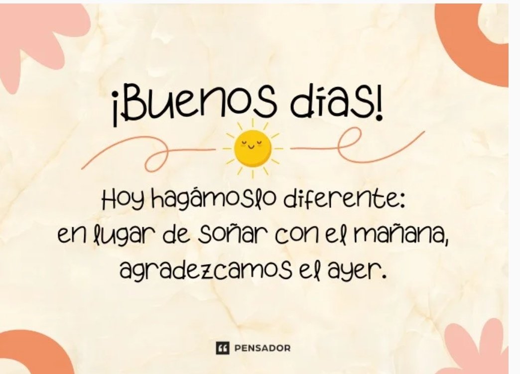 Buenos días