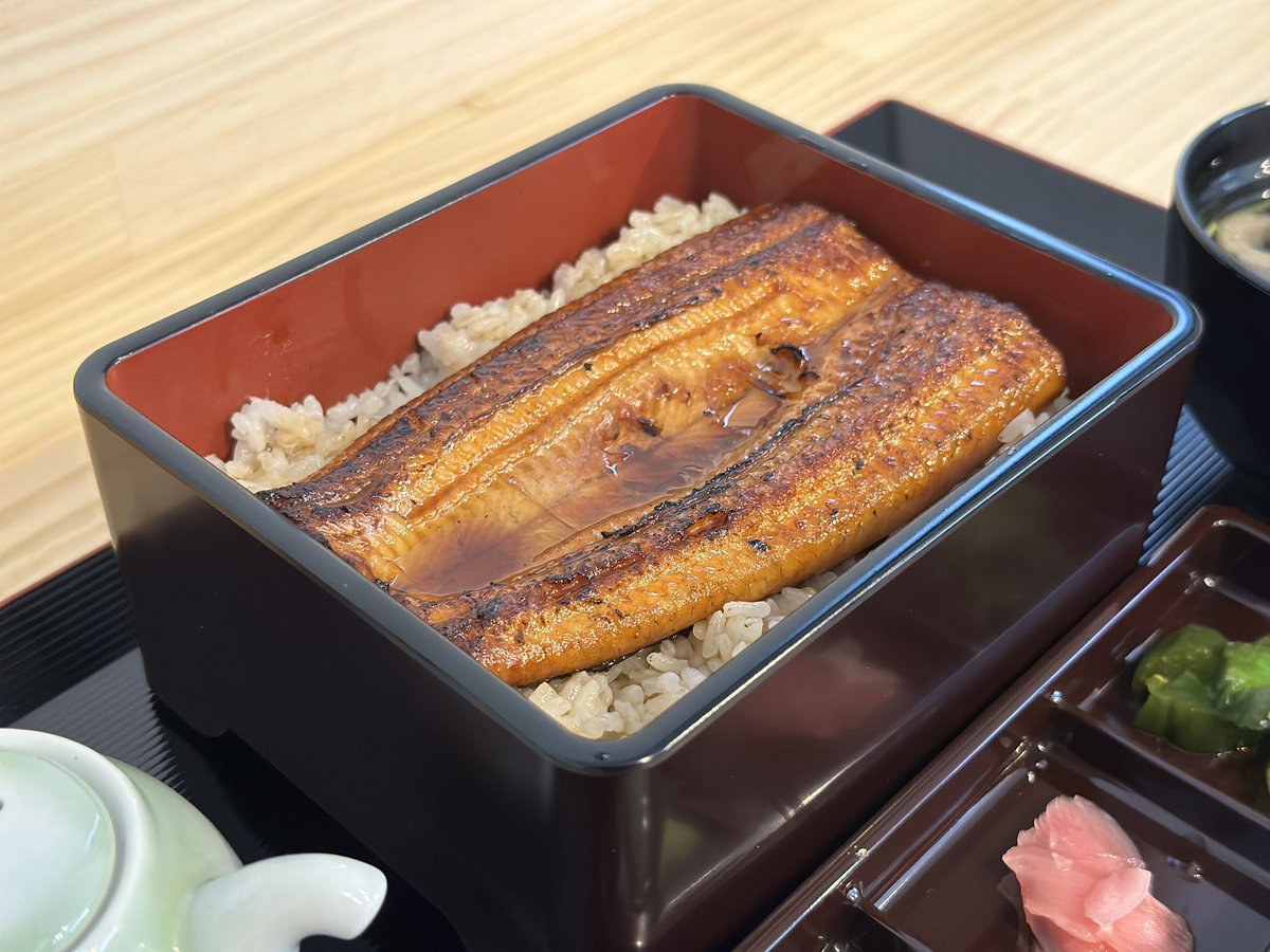 FOODSTAR_JP's tweet photo. シンプルにうなぎが食べたいならこれを1600円で食べられる鰻の成瀬でよいかも！ https://t.co/m9wXw91LXr