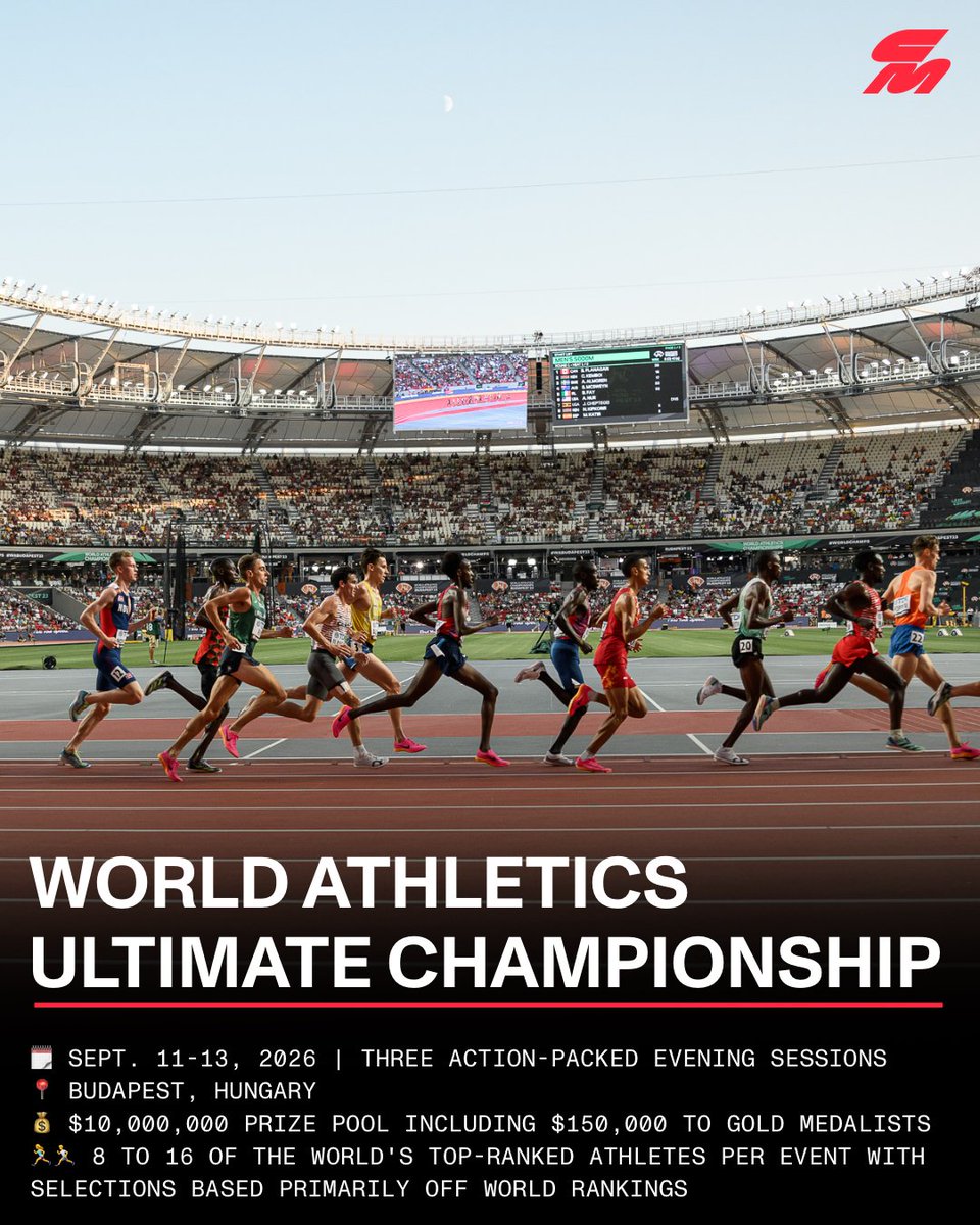 World Athletics has officially announced their new global championship for 2026, which will feature the biggest prize purse in track and field history.

The three-day event will debut in Budapest, which hosted last year’s World Championships, and will be held every two years at