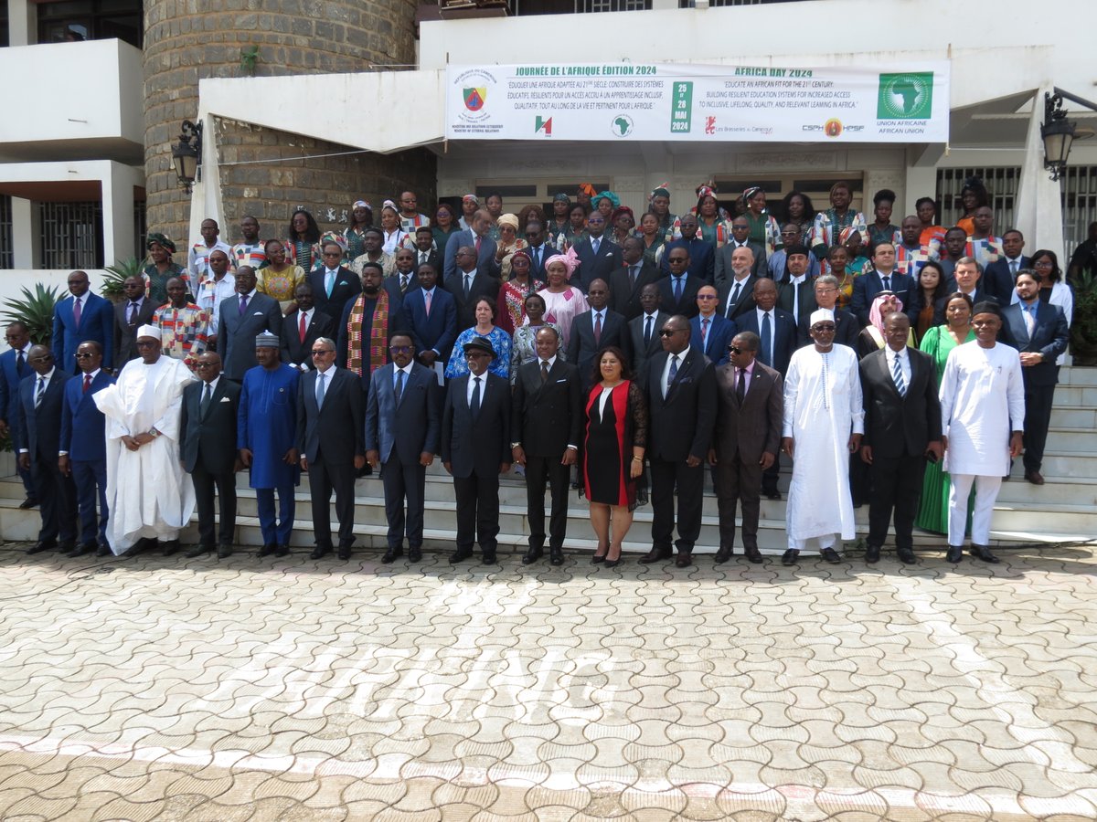 officialNHC_Yde's tweet photo. Pictures from the Africa Day celebrations held on the 28th of May 2024 at the Ministry of External Relations (MINREX) in Yaoundé. https://t.co/MvGHcfdC4O