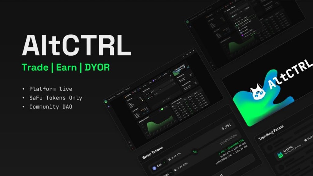 kaai_zen's tweet photo. @robw00ds Soon new ath for @OfficialAltCTRL as well. Keep close tabs on $CTRL. We got the propensity tofull send in the coming days. https://t.co/zQfY7mI24s