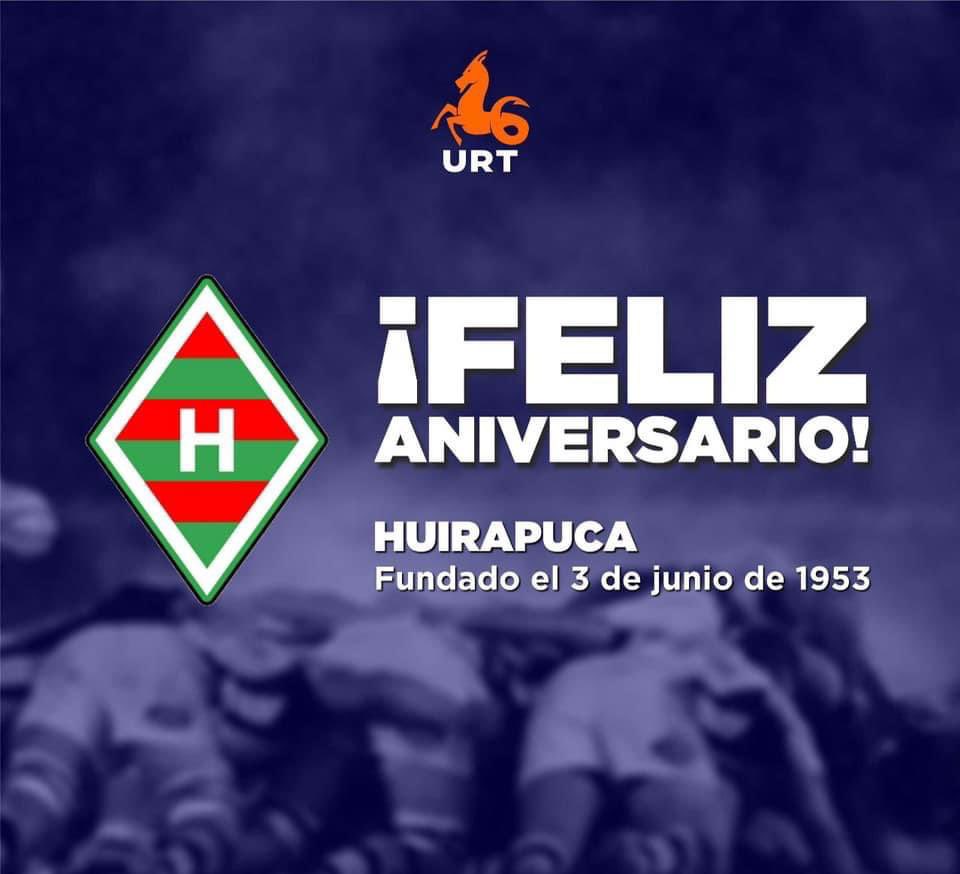 Felices 71 <a href="/CLUBHUIRAPUCASC/">Club Huirapuca</a> Feliz Aniversario.