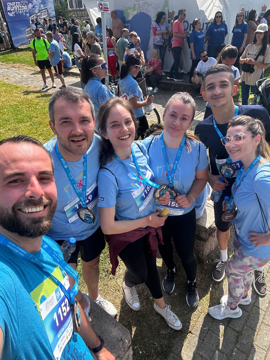 What is a 5-kilometer marathon if you are having fun? 🏃

Well, this weekend Team Adeva Macedonia was running at the annual #OhridTrcat2024, and what an amazing experience it was. The energetic team made every step of the race enjoyable.

Big thanks to the organisers of this